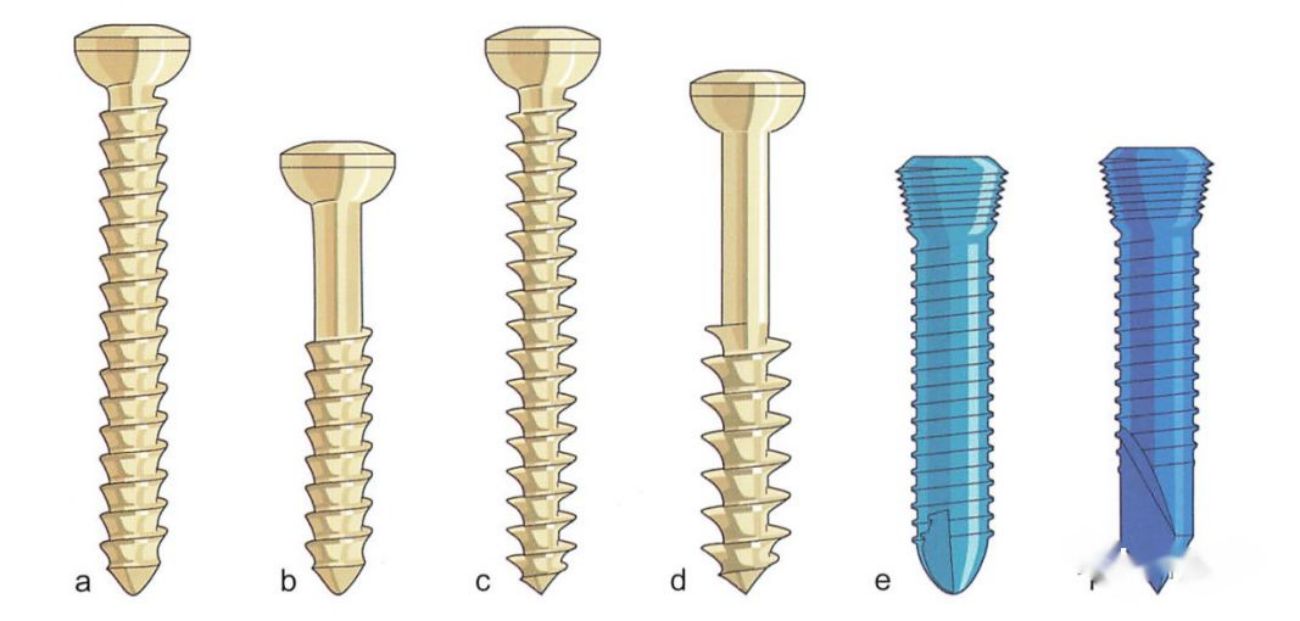 Orthopedic screws and the func7